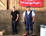 En svensk bonde - Johan och sonen Viktor på Mo Prästgård